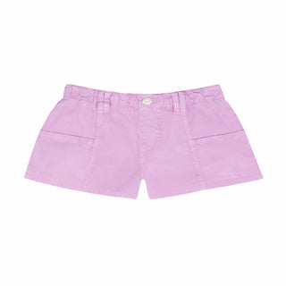 Short para niña básico morado